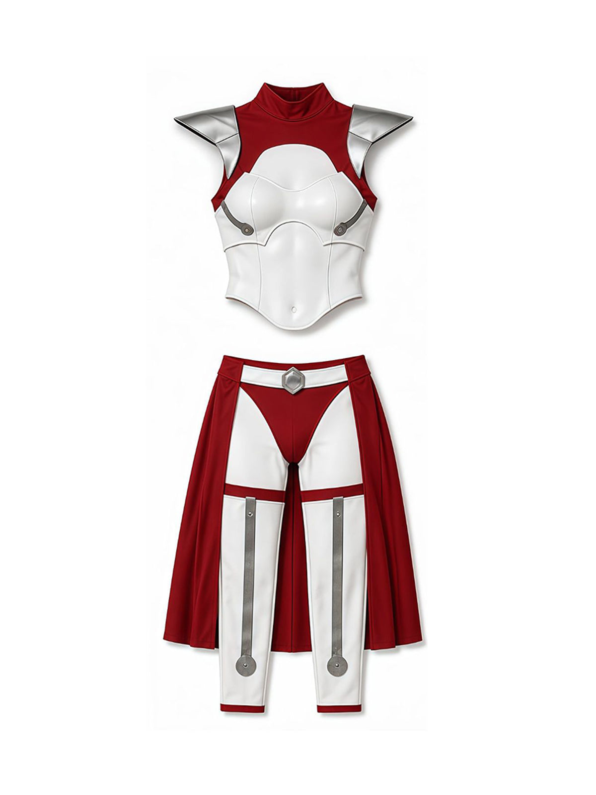 Cyberpunk Galactic Warrior Costume