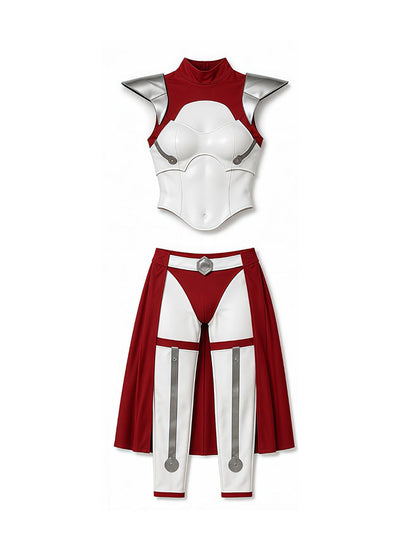 Cyberpunk Galactic Warrior Costume