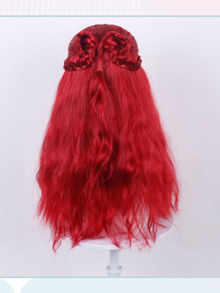 PU Leather Red Princess Costume