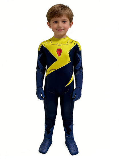 Dispatch Game Flambae Costume Waterboy Jumpsuit Chase Cosplay Outfit for Kids Adults