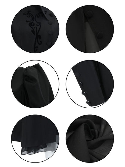 Young Witch Black Dress