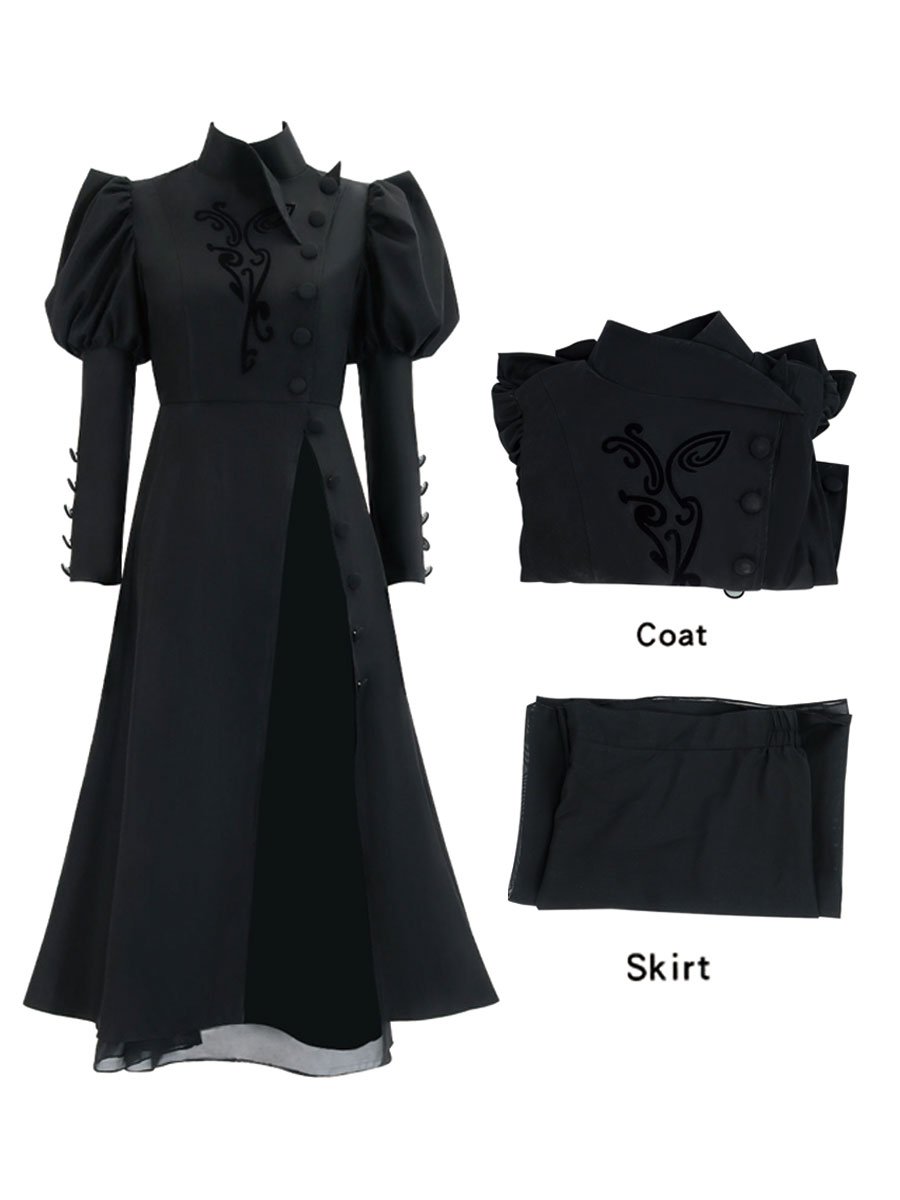 Young Witch Black Dress