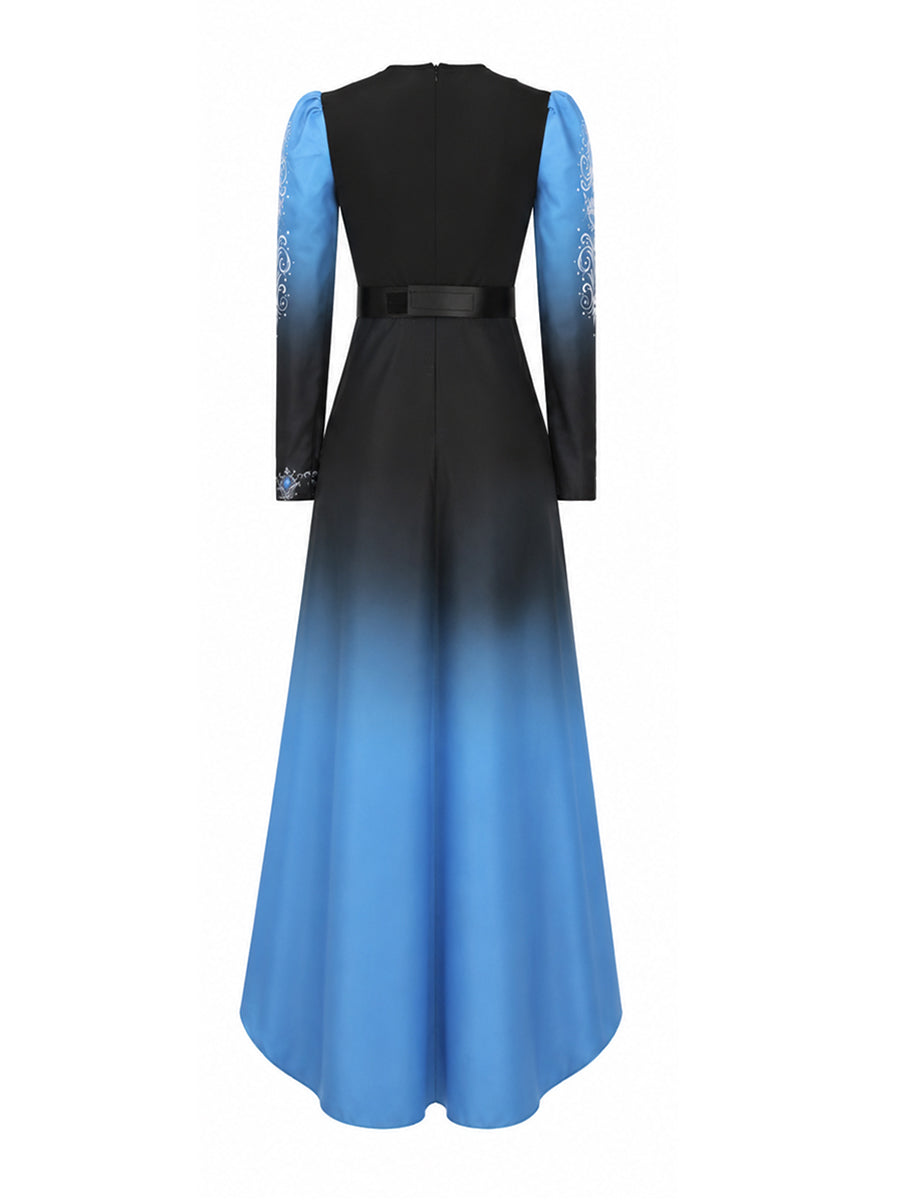 Evil Blue Princess Cosplay Outfit