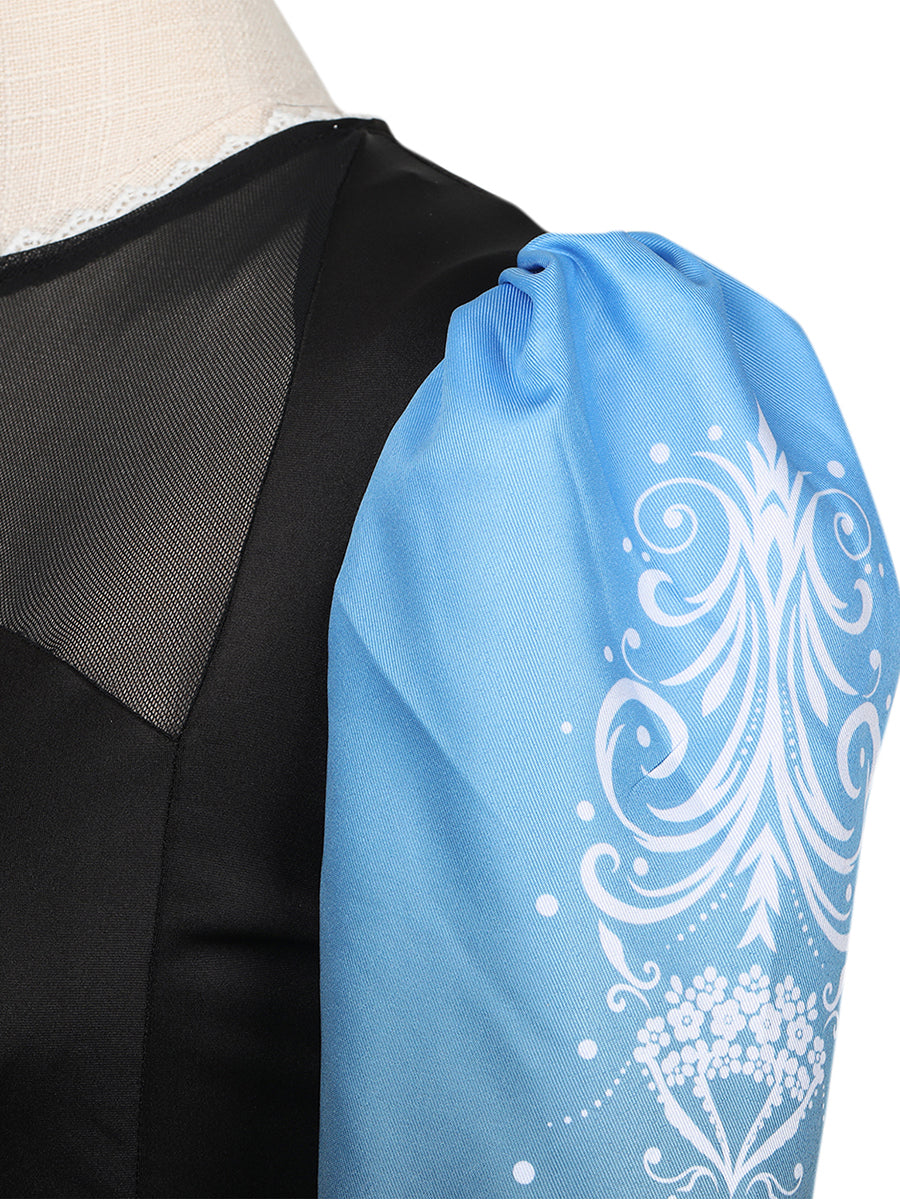 Evil Blue Princess Cosplay Outfit