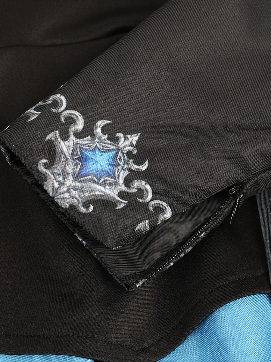 Evil Blue Princess Cosplay Outfit