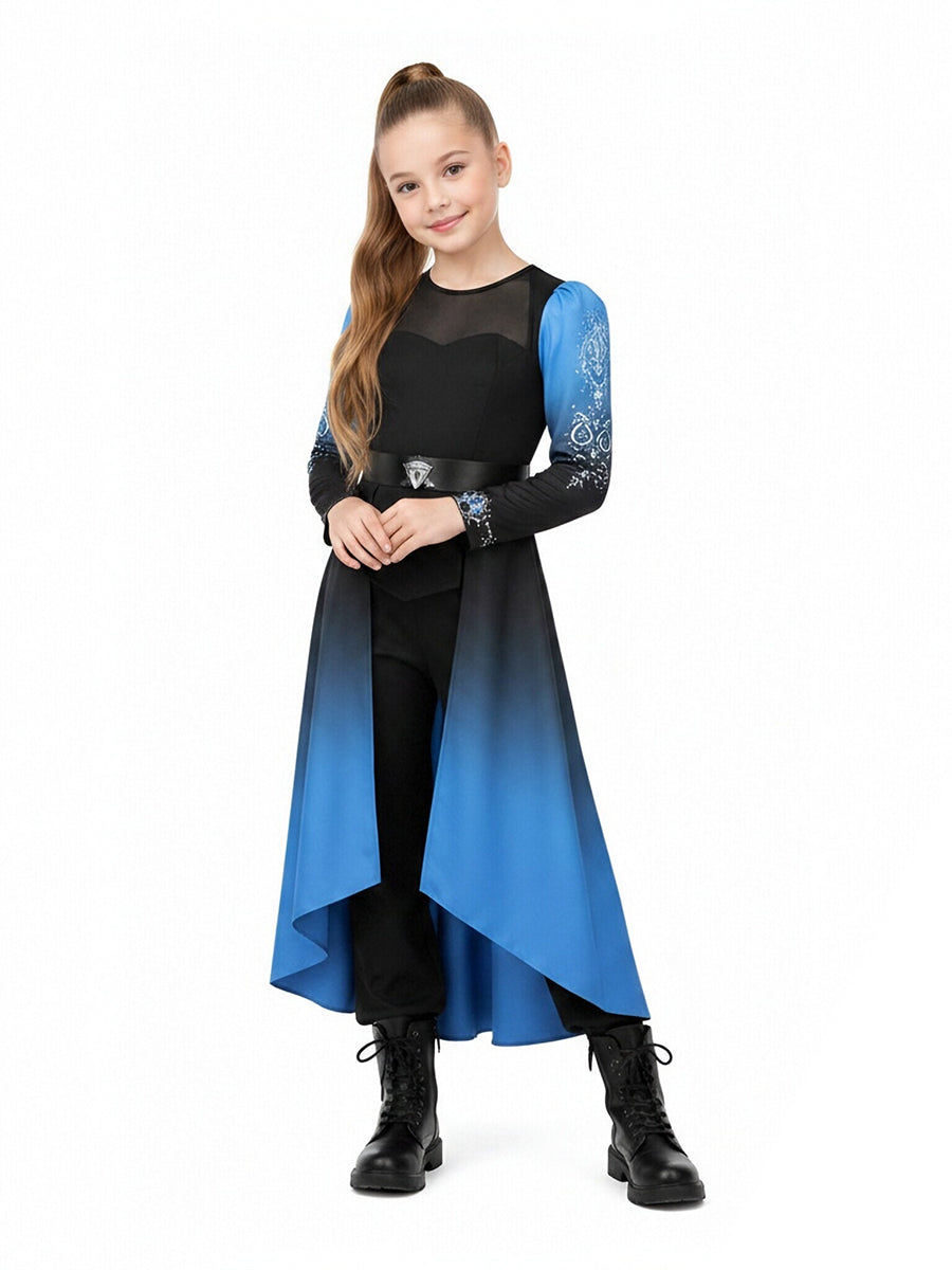 Evil Blue Princess Cosplay Outfit