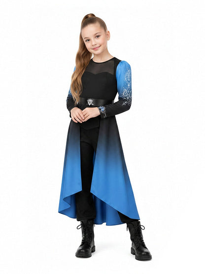 Evil Blue Princess Cosplay Outfit