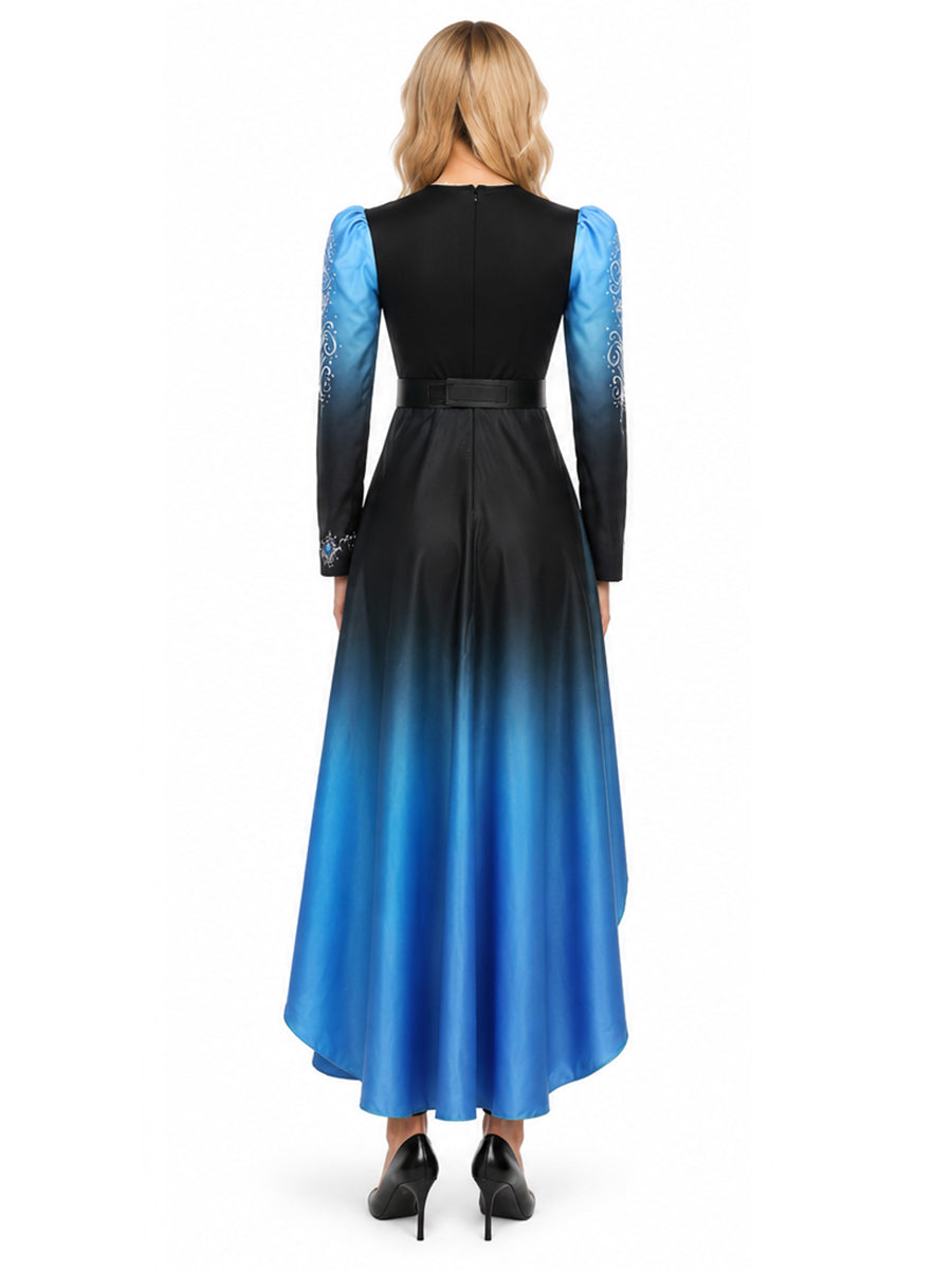 Evil Blue Princess Cosplay Outfit