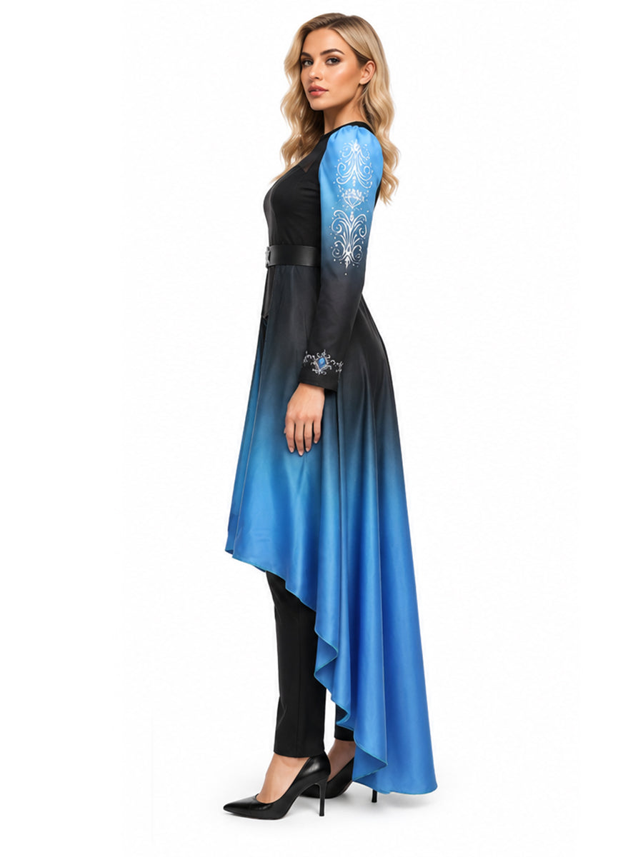 Evil Blue Princess Cosplay Outfit