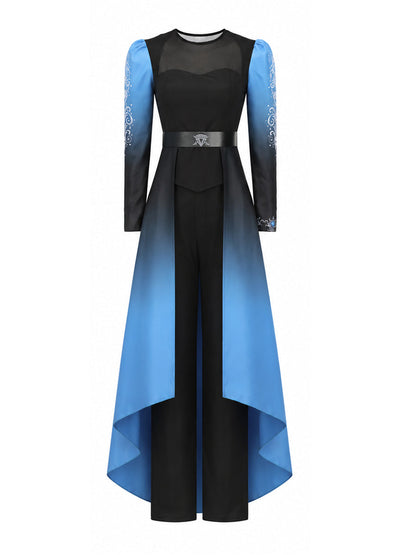 Evil Blue Princess Cosplay Outfit