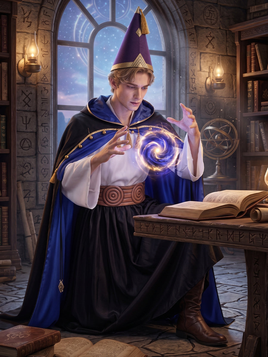 Fire Wizard Cosplay Outfit