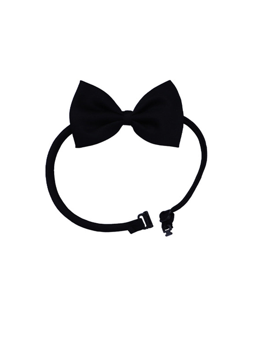 Formal Tuxedo Style Jumpsuit with Bow Tie