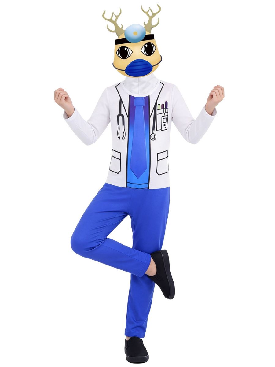 Funny Doctor Reindeer Costume