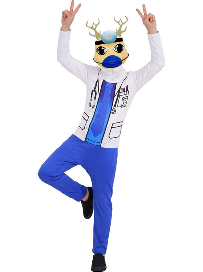 Funny Doctor Reindeer Costume