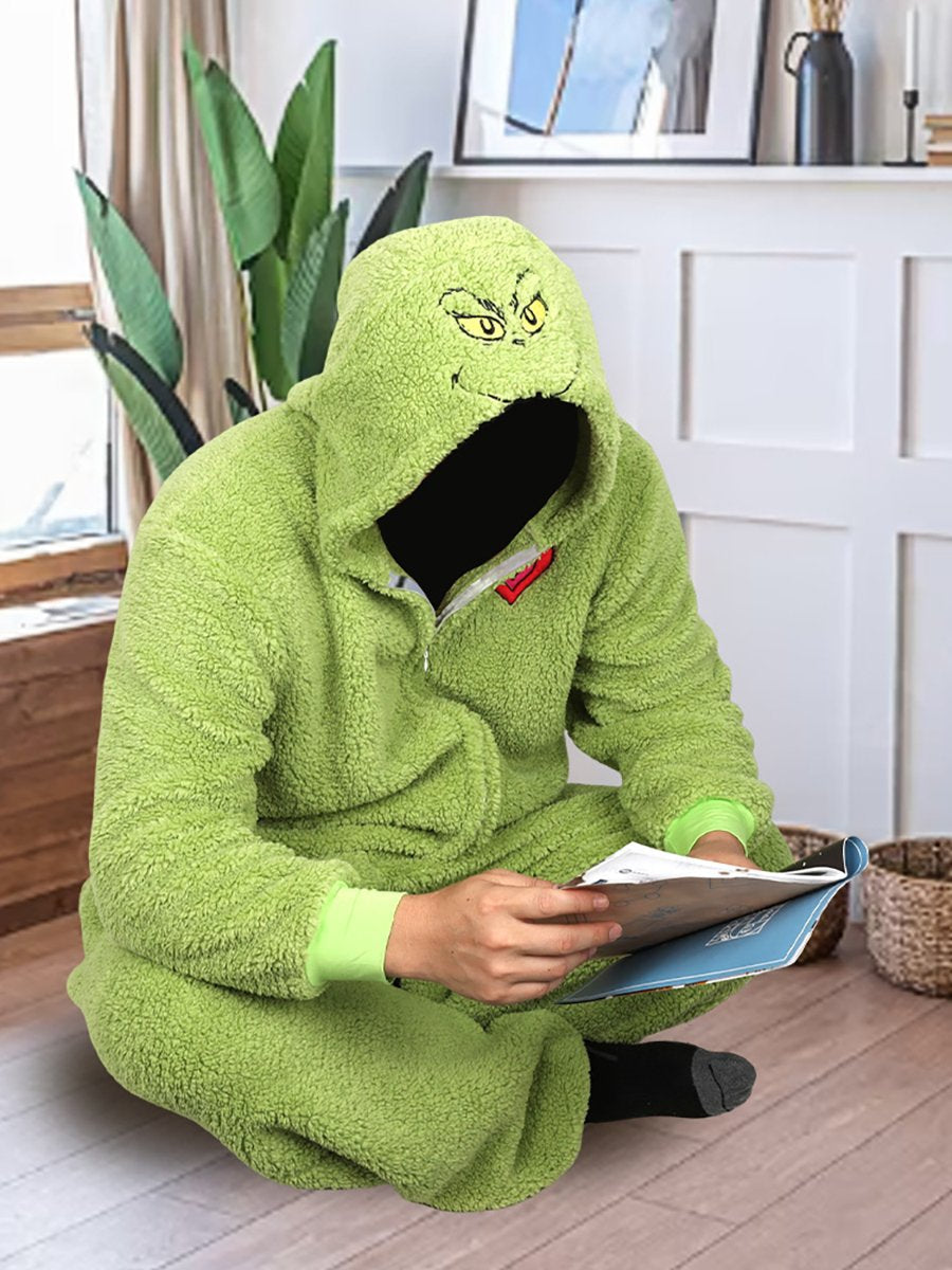 Furry Monster Christmas Pajamas
