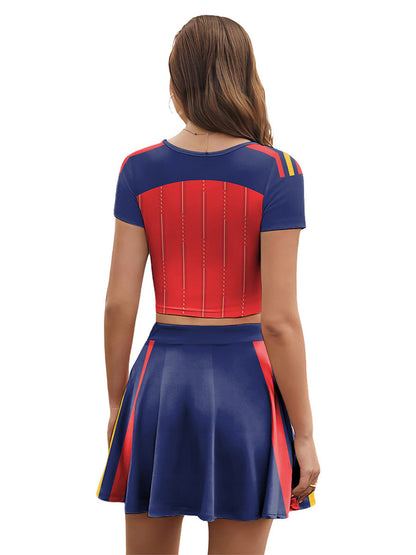 Game Day Spanish Soccer Fan Outfit