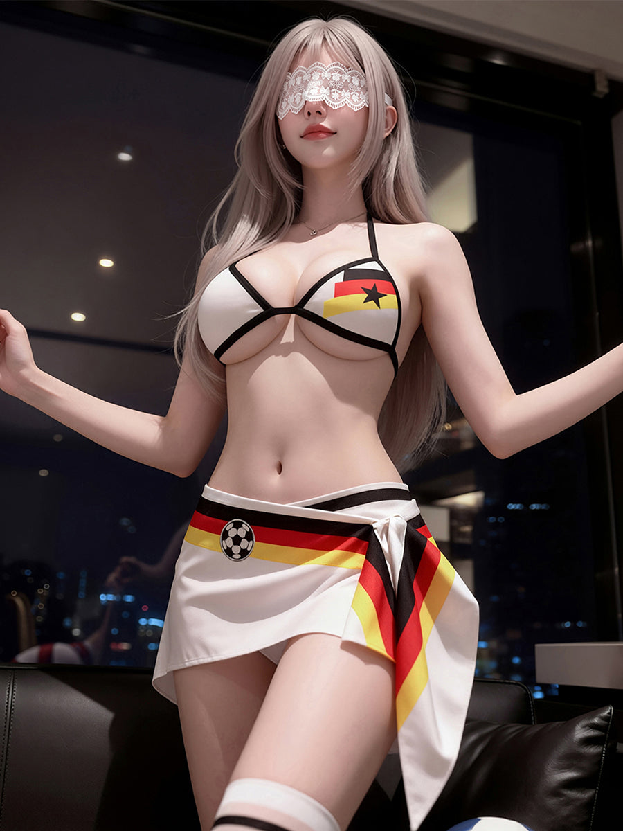 Germany Soccer Bikini Set