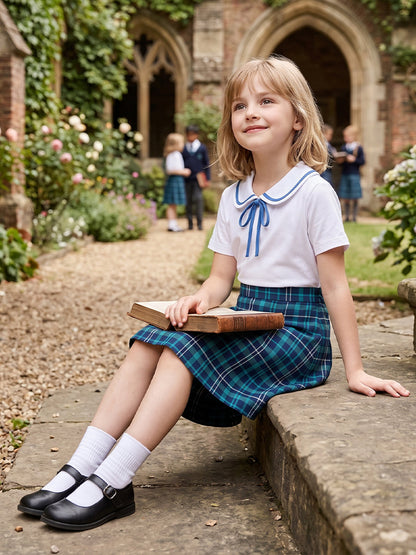Girls Anime Schoolgirl Uniform Set