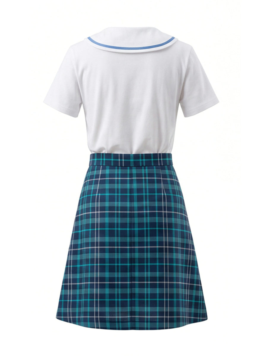 Girls Anime Schoolgirl Uniform Set