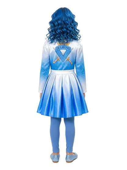 Girls Blue Princess Costume