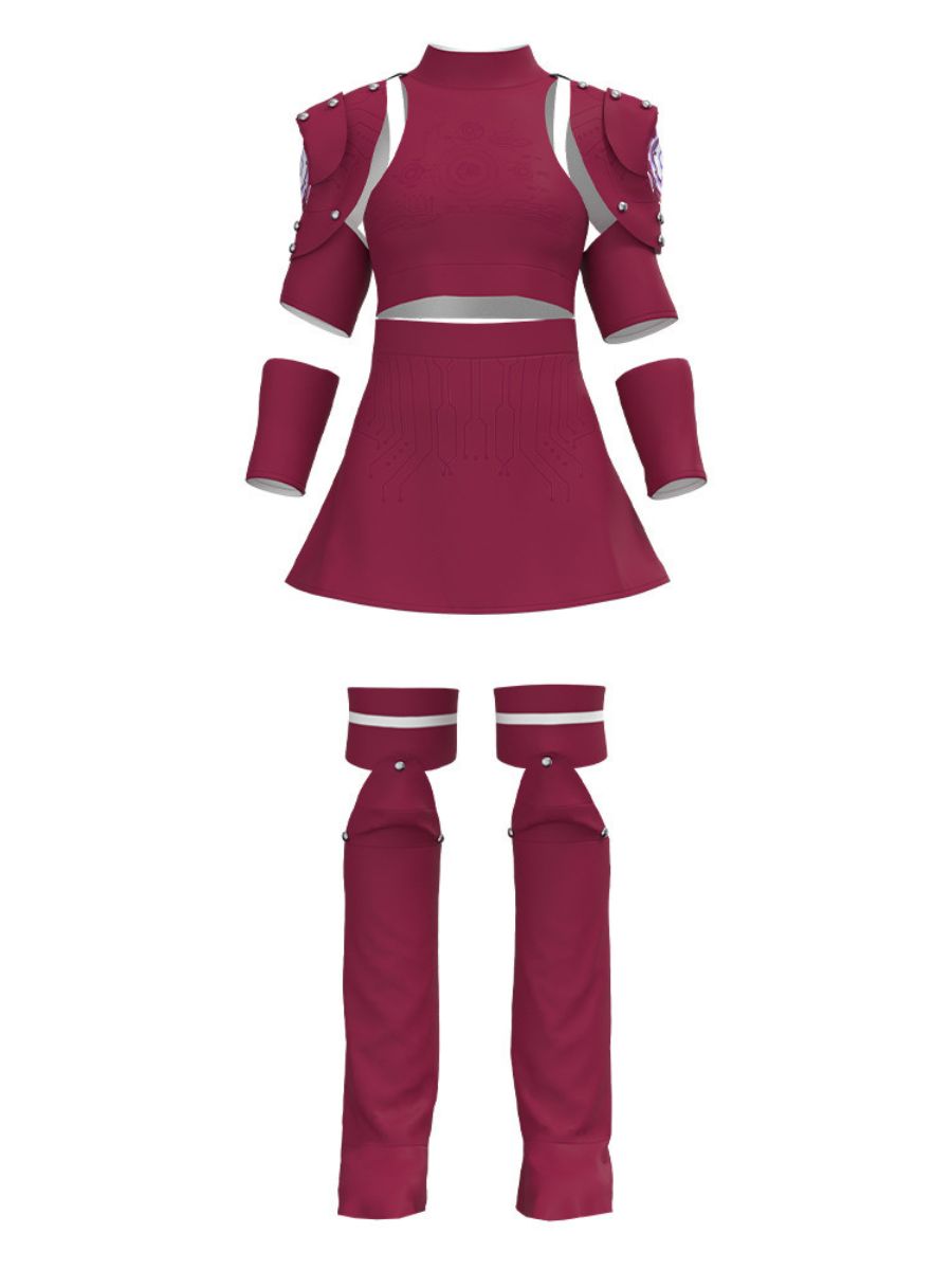 Girls AI Warriors Dress Set