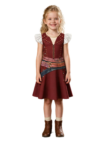 Descendants 5 Hazel Hook Costume for Girls Descendants Wicked Wonderland Pirate Cosplay Dress
