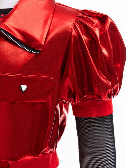 Girls Princess Red Costume