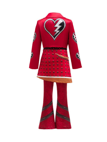 Girls Red Rebel Princess Costume