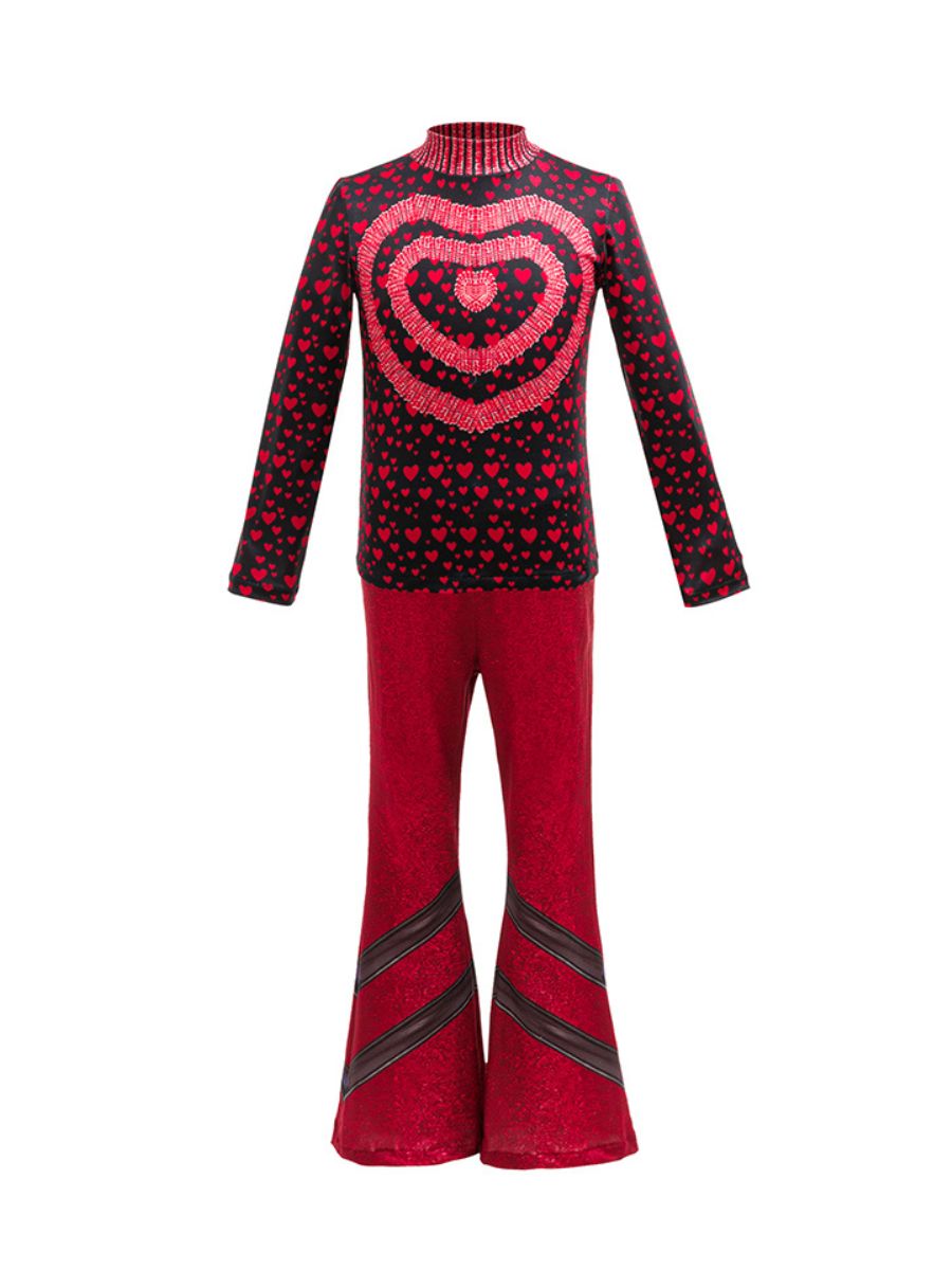 Girls Red Rebel Princess Costume