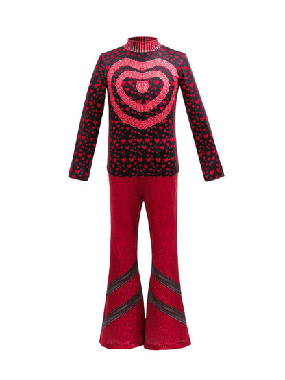 Girls Red Rebel Princess Costume