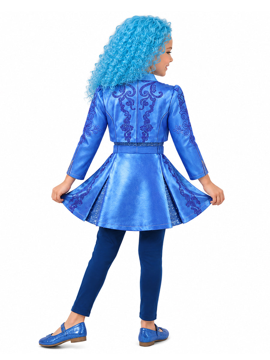 Girls Royal Blue Princess Costume