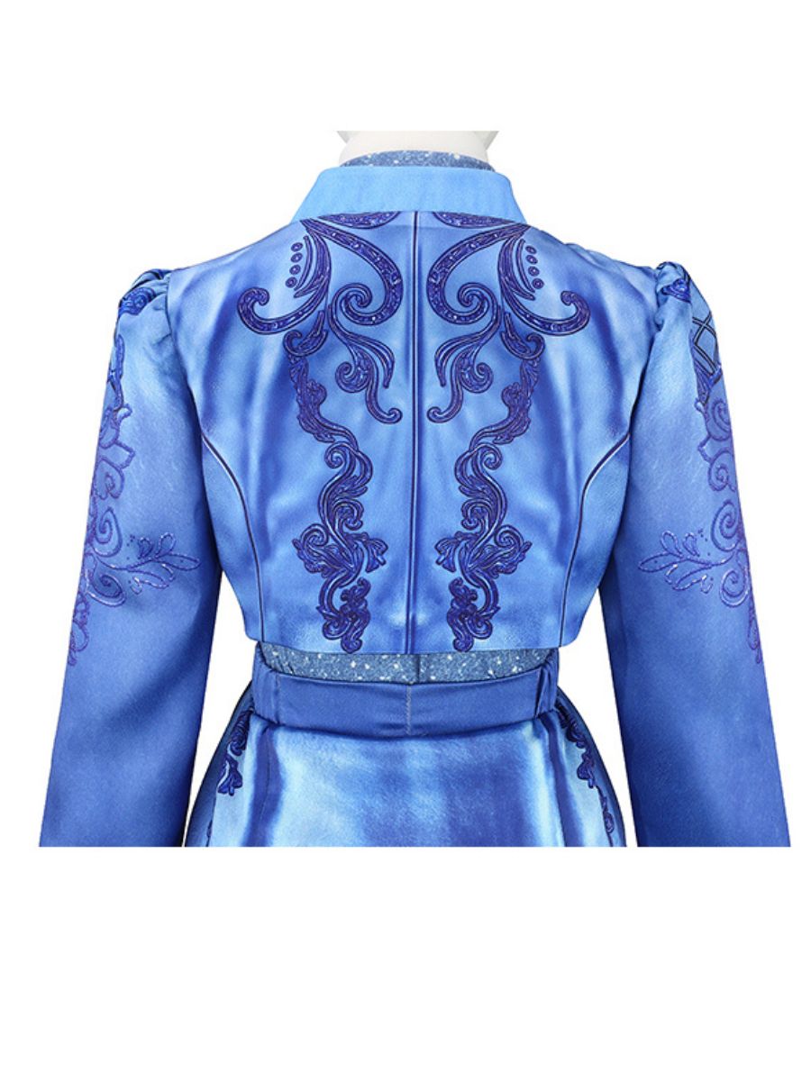 Girls Royal Blue Princess Costume