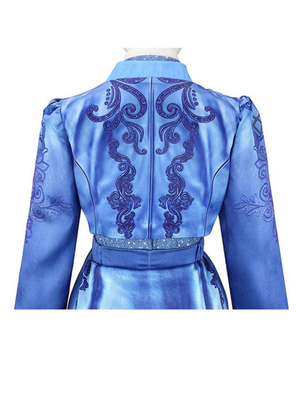 Girls Royal Blue Princess Costume