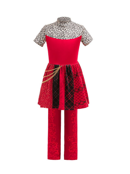 Girls Royal Red Princess Costume