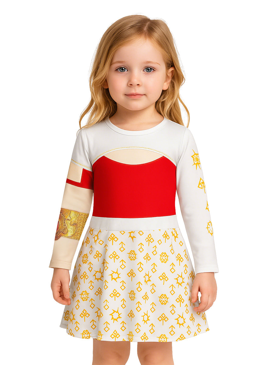 Girls Fantasy Dress with Bag