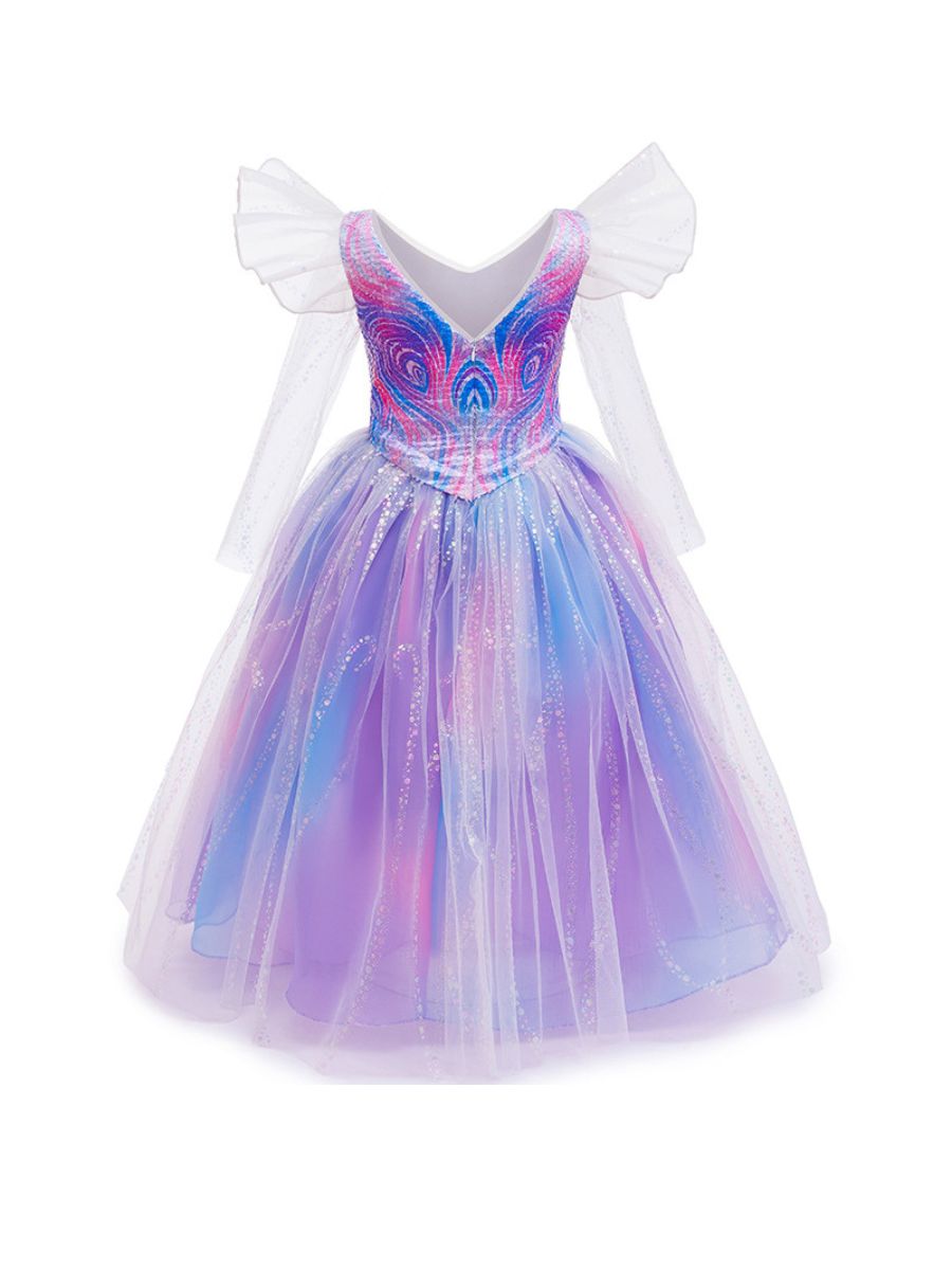 Magical Rainbow Tulle Fancy Dress