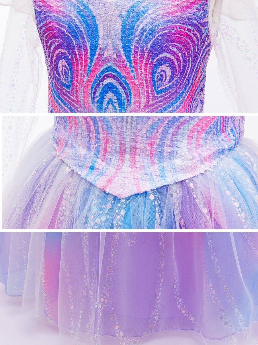 Magical Rainbow Tulle Fancy Dress