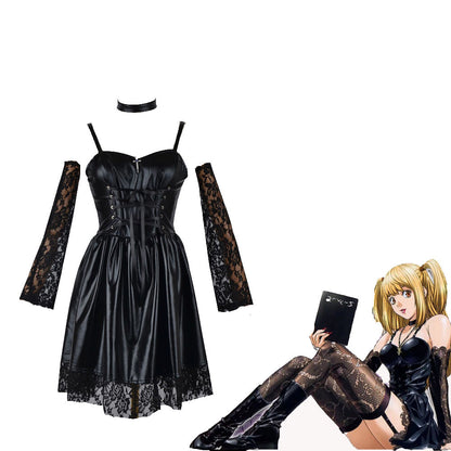 Anime Misa Amane Cosplay Dress Set