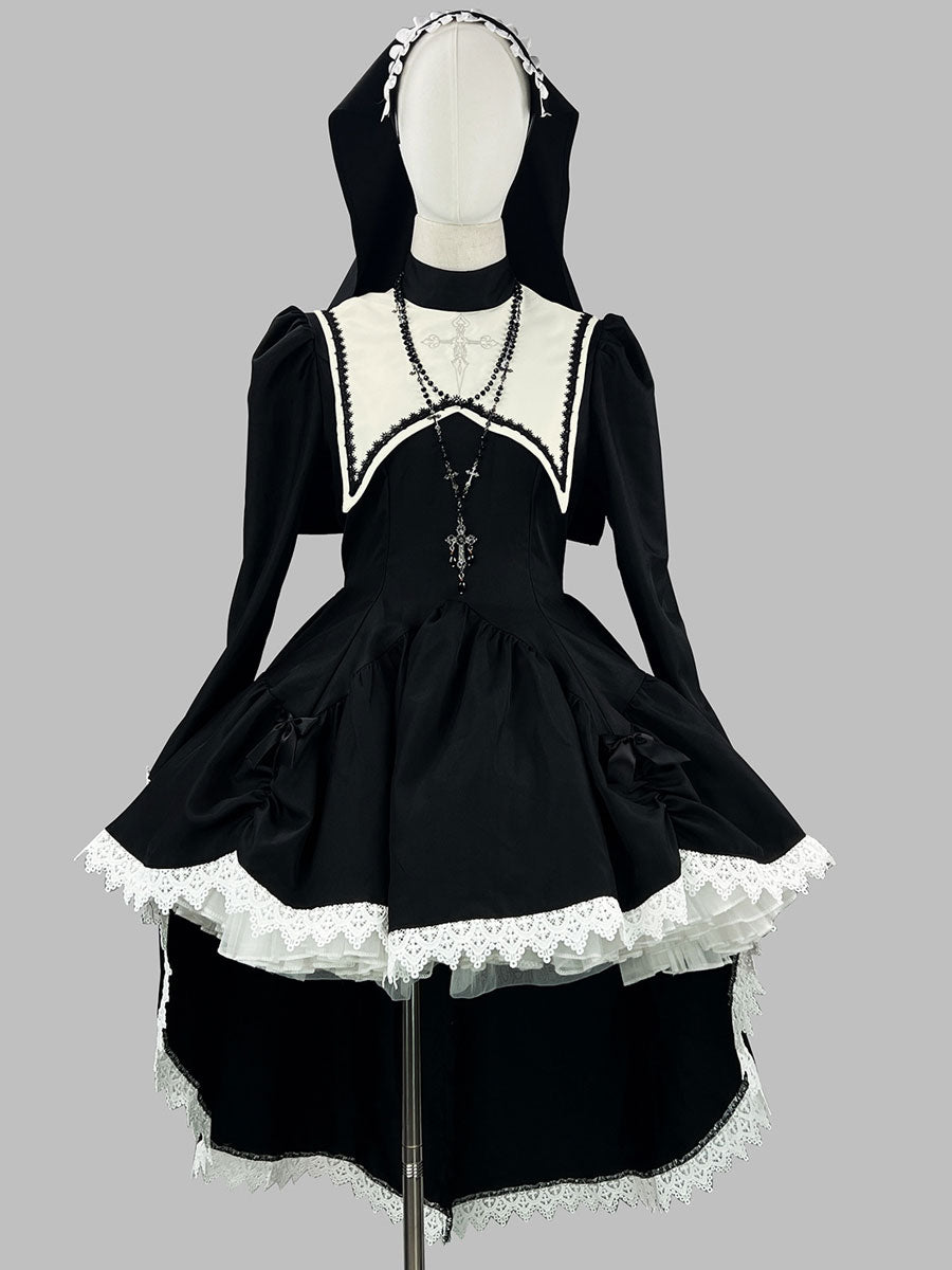 Gothic Nun Lolita Dress
