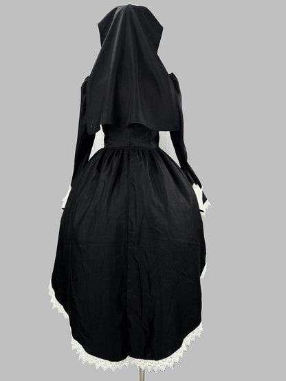Gothic Nun Lolita Dress