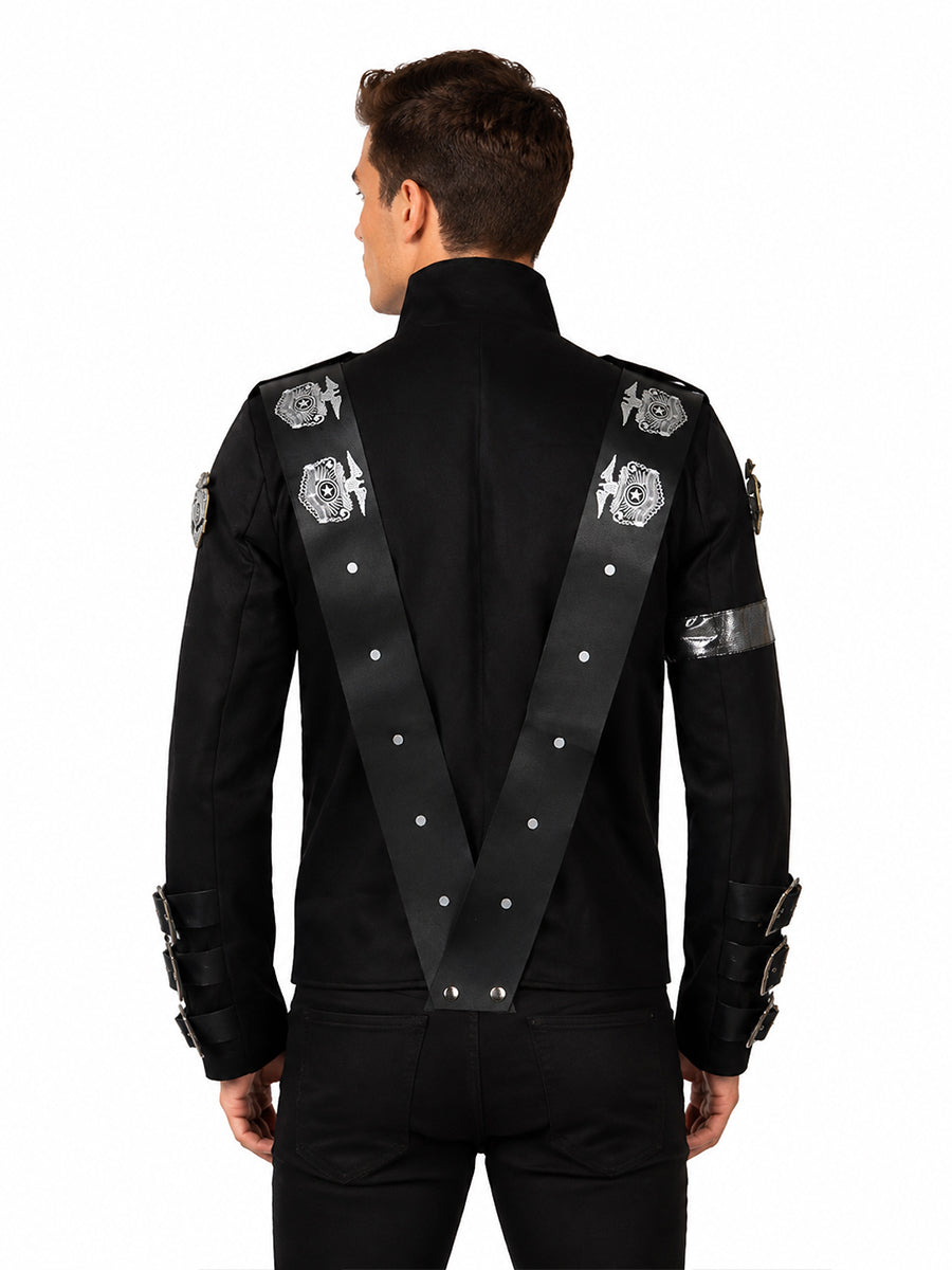 Gothic Rock Military Jacket