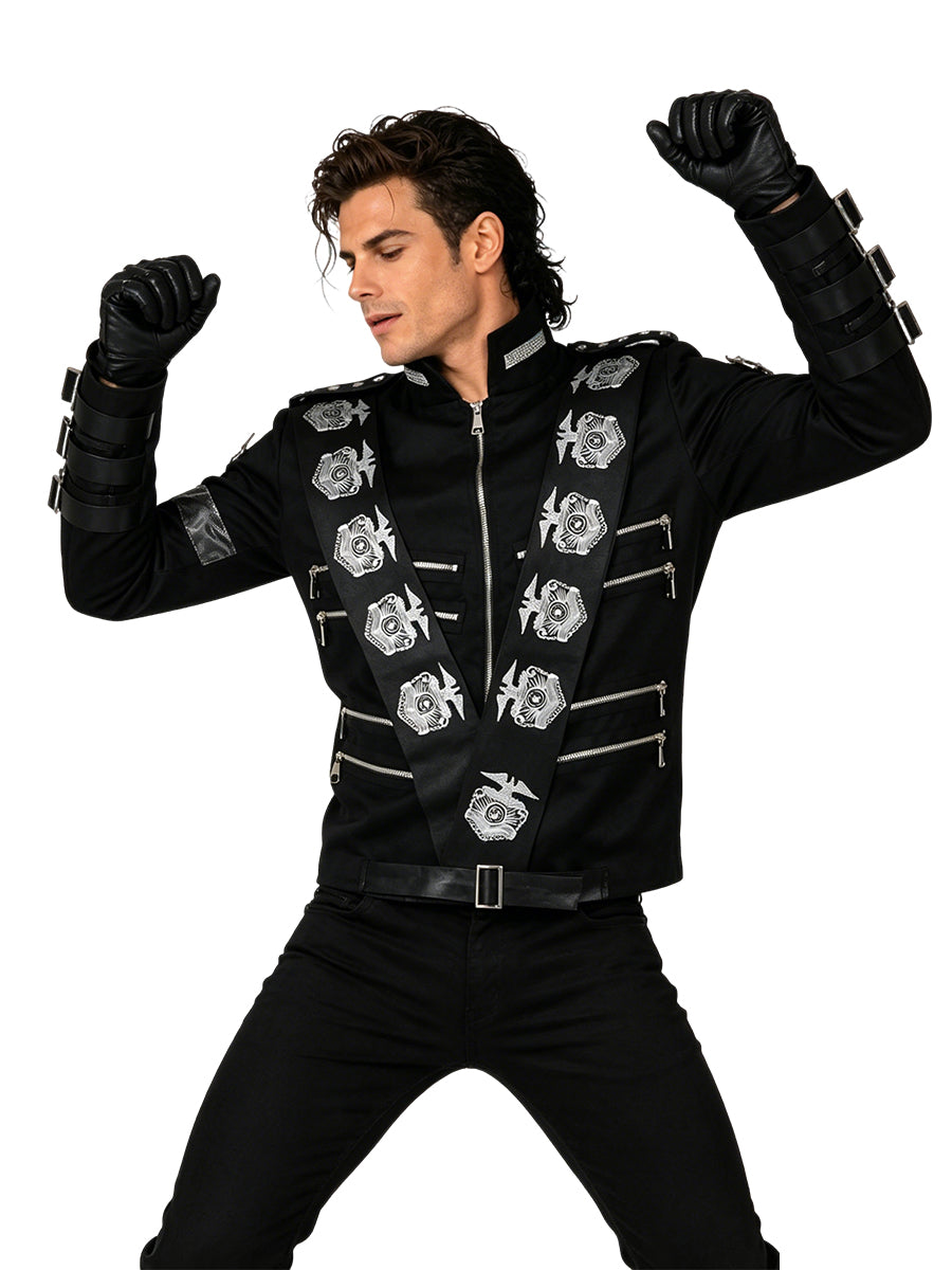 Gothic Rock Military Jacket