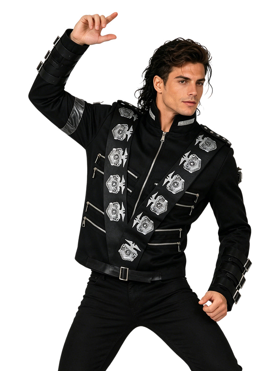 Gothic Rock Military Jacket