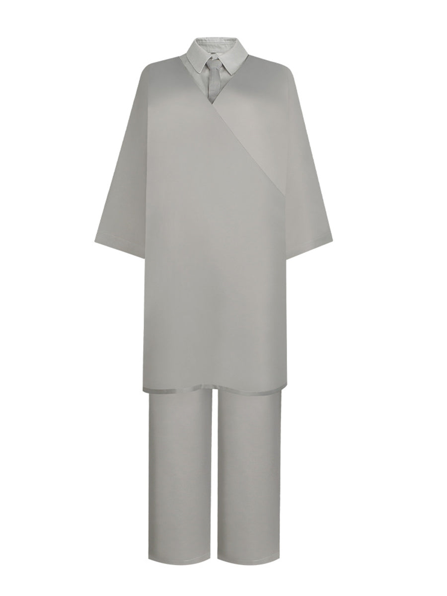 Gray Robot Girl Costume