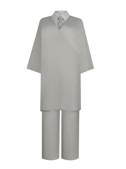 Gray Robot Girl Costume