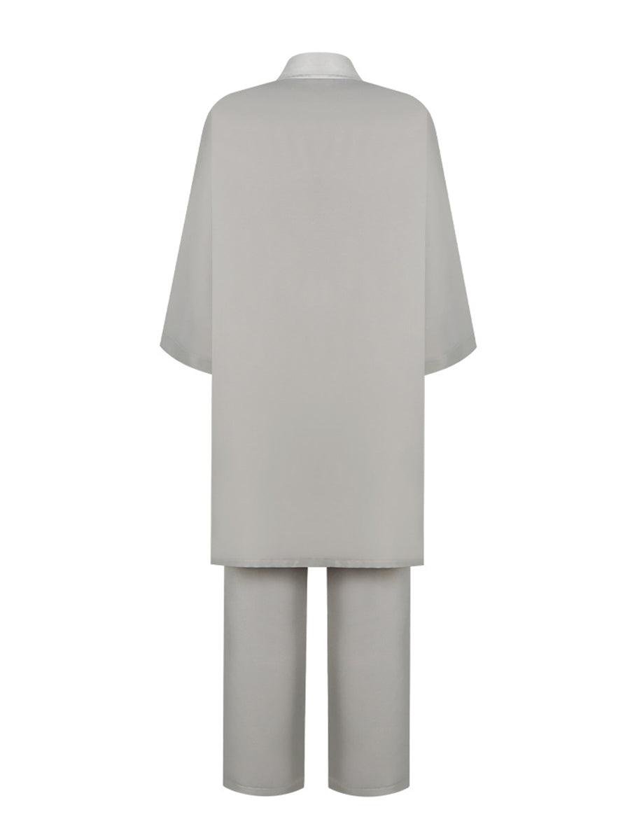 Gray Robot Girl Costume