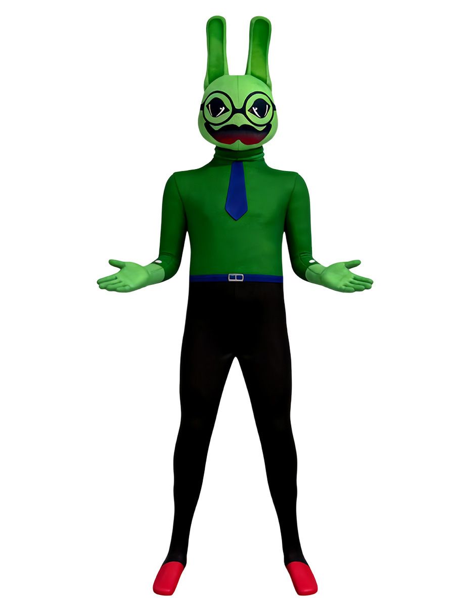 Green Rabbit Full Body Costume