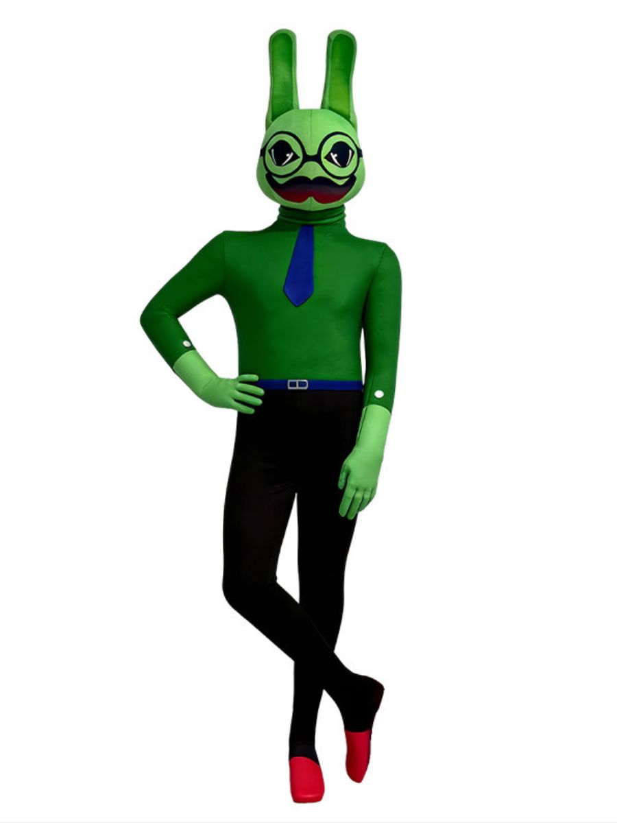 Green Rabbit Full Body Costume