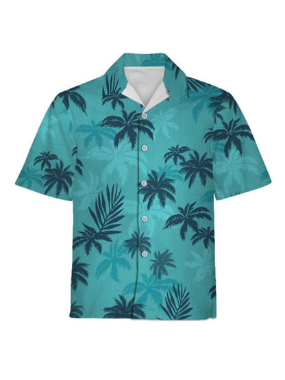 Men’s Tropical Print Shirt w/ Jeans