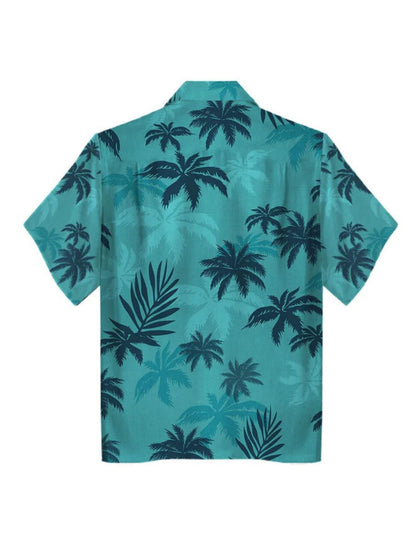 Men’s Tropical Print Shirt w/ Jeans